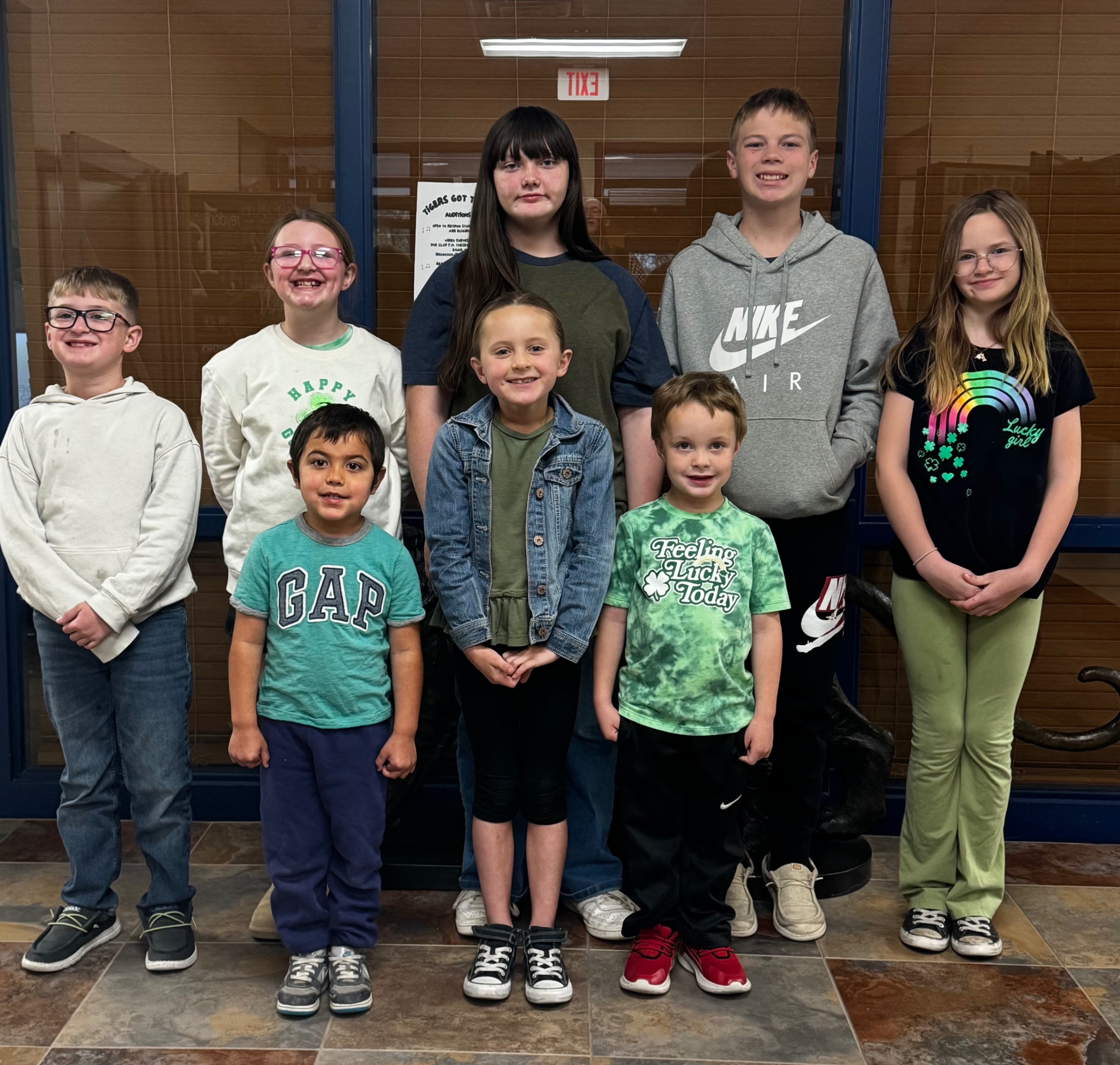 Students of the week 3-9 thru 3-12