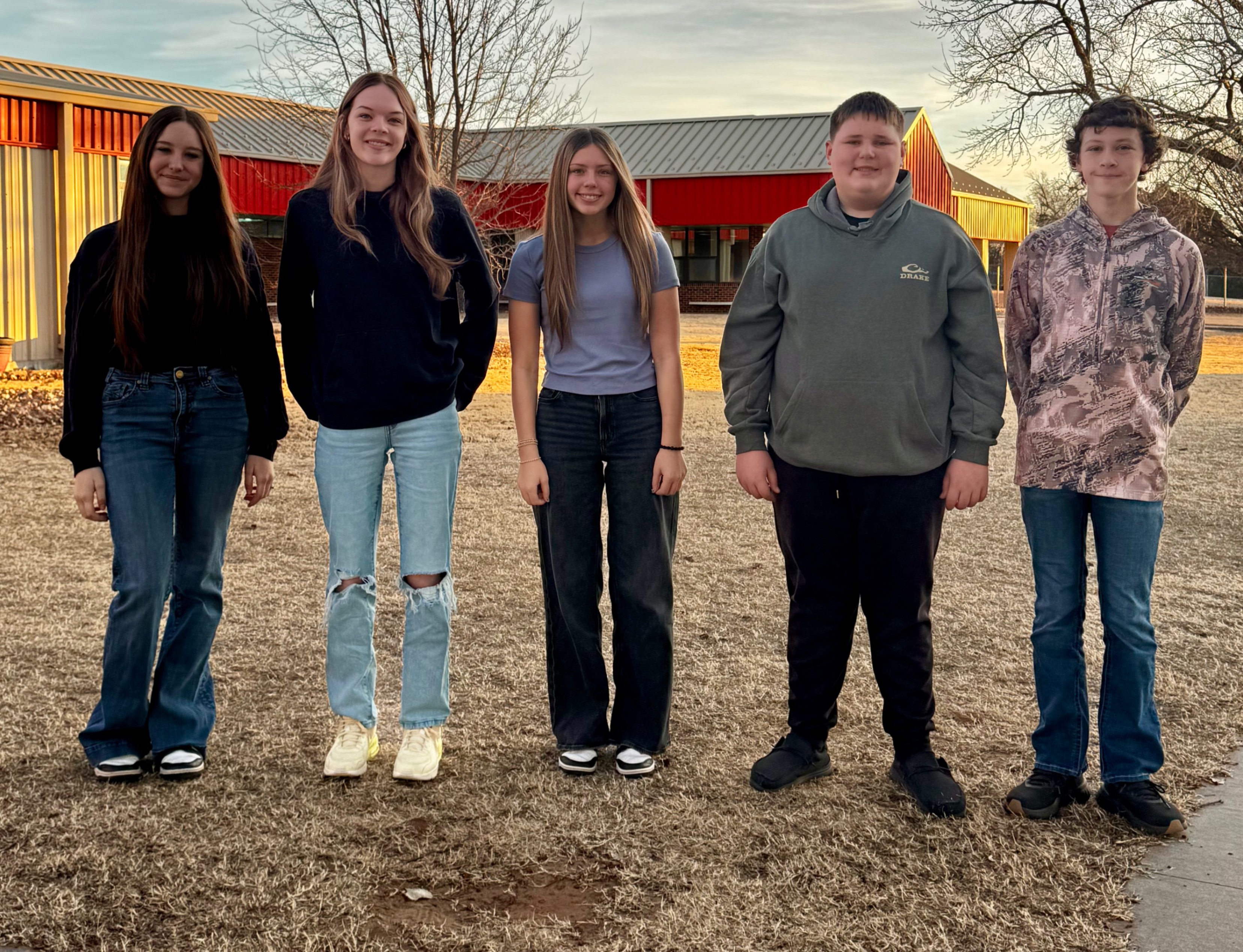 JH/HS Students of the month - December 