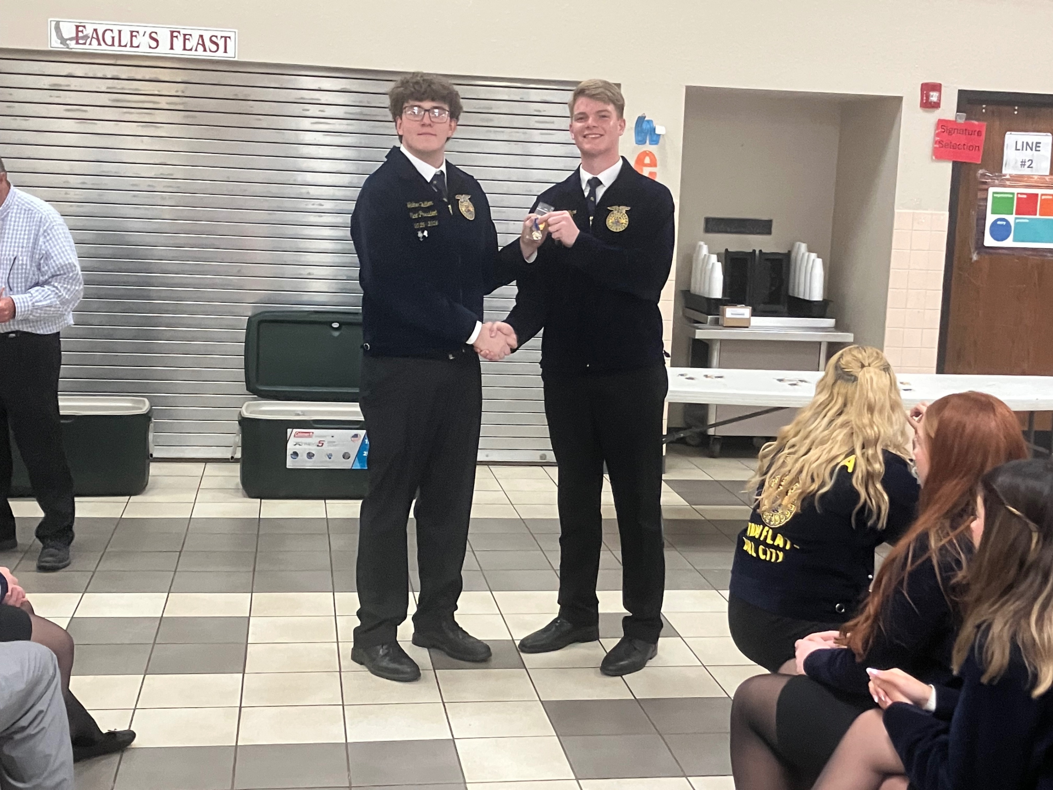 Sophia & Walker Qualified for Area FFA Speech Contest 