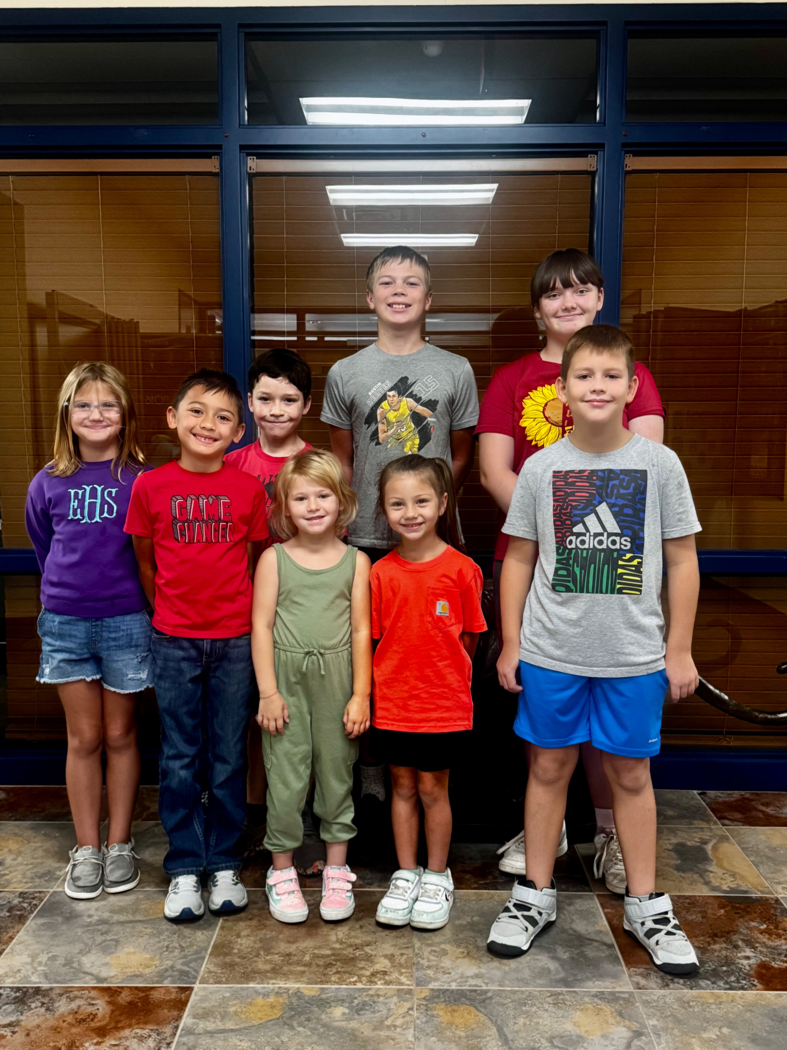 Students of the week 8-25 thru 8-29