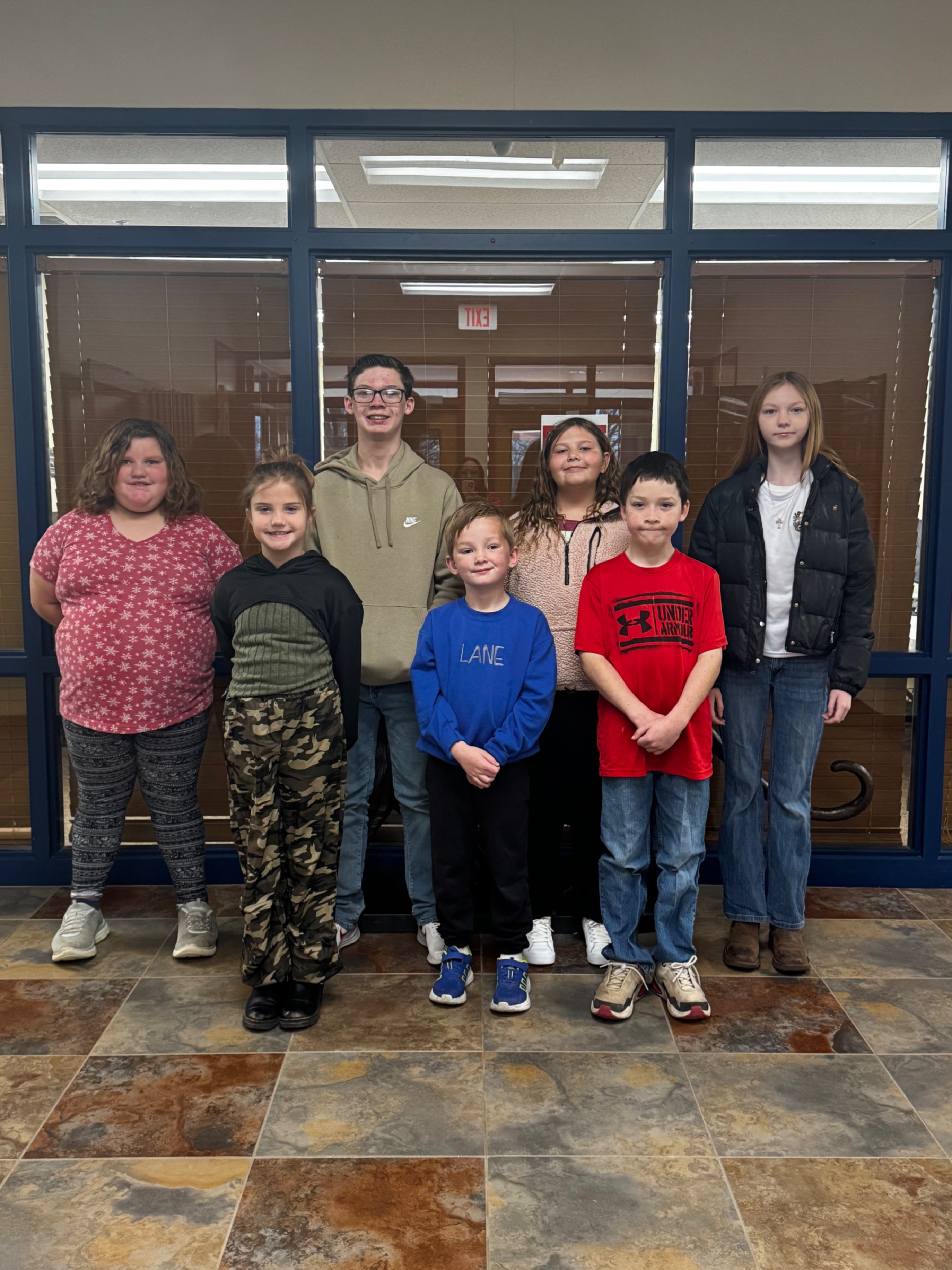 Students of the week 2-2 thru 2-6