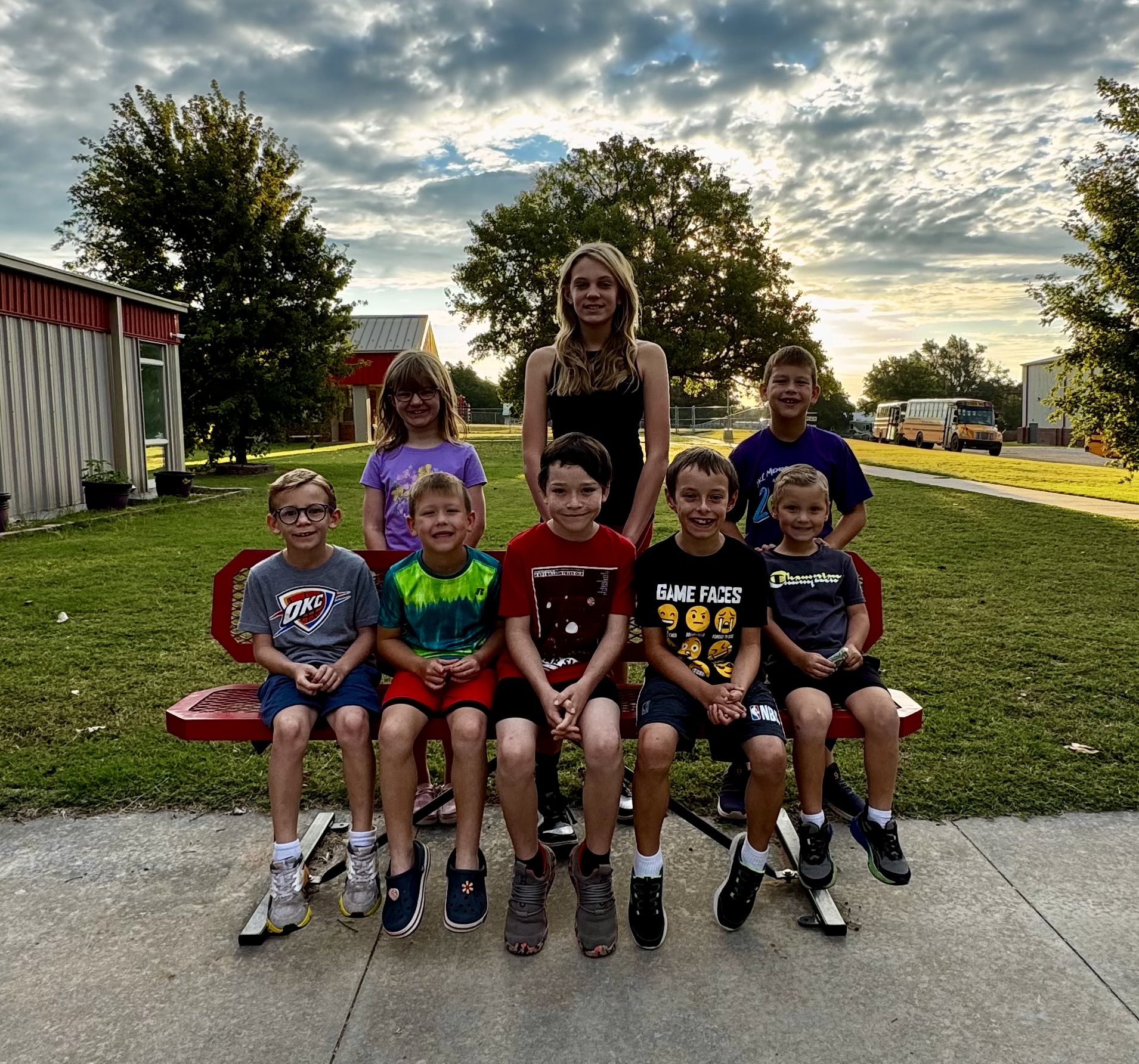Elementary students of the month- September