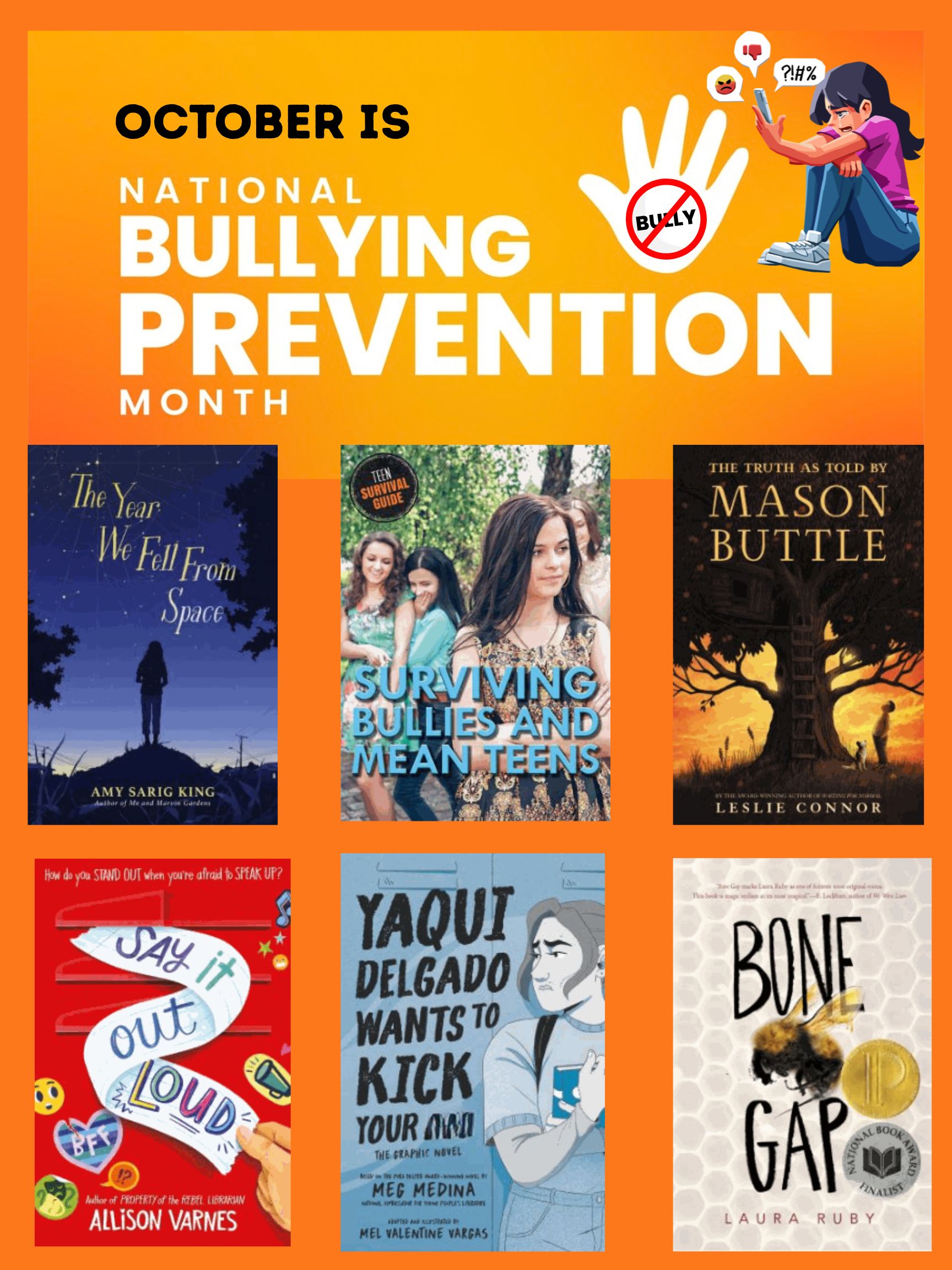 October is Bullying Prevention Month 