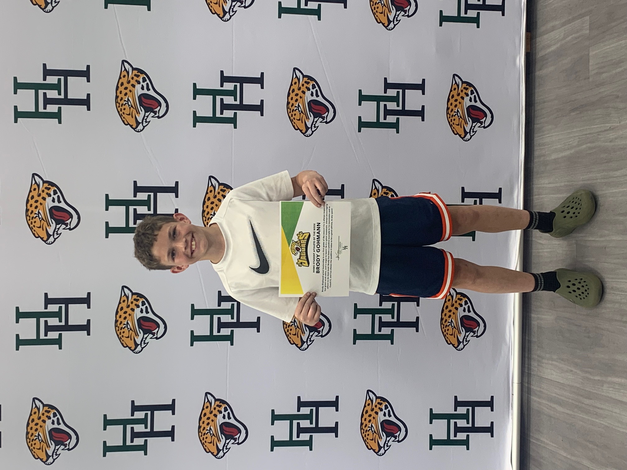 Bella Gilbert is this week's Student Athlete of the Week