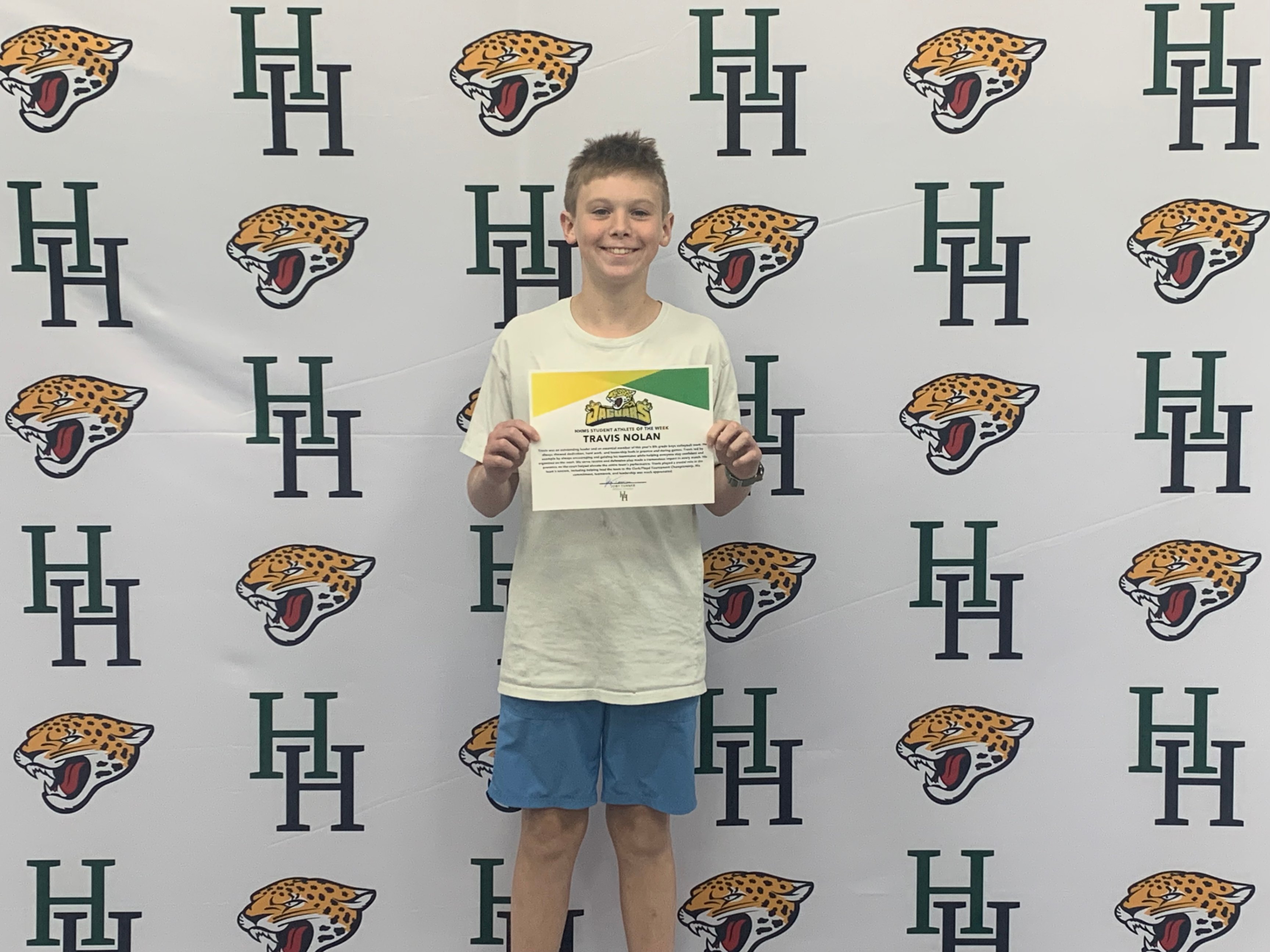 Travis Nolan is this week's Student Athlete of the Week