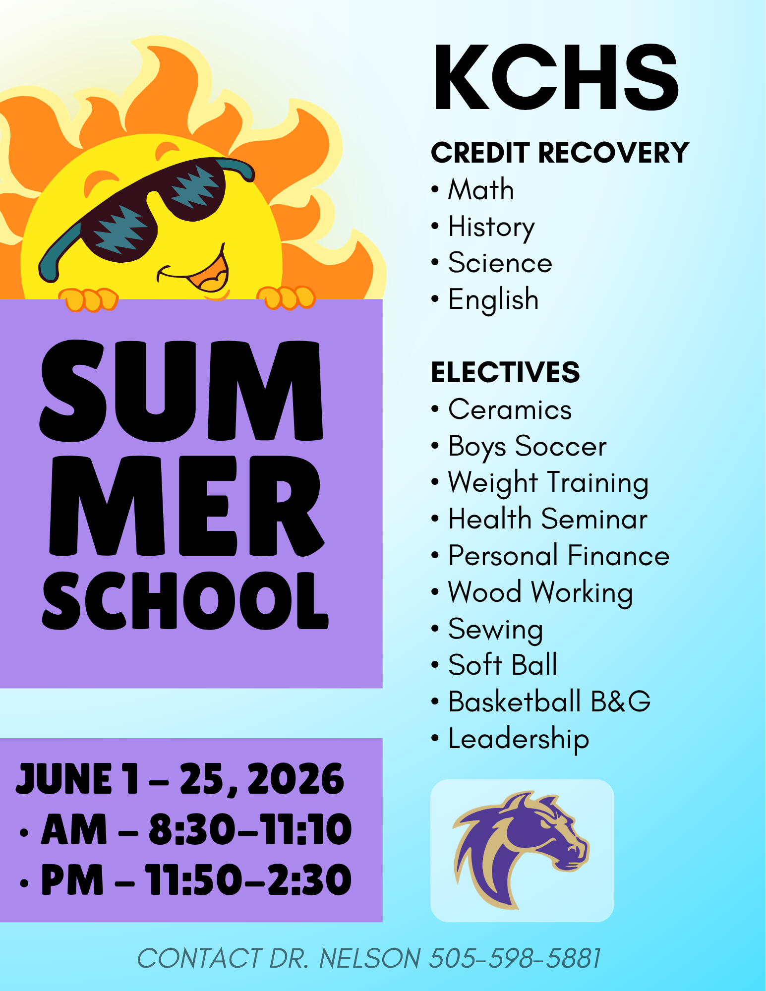 Summer School 2026 Flyer