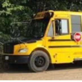 front half of a school bus