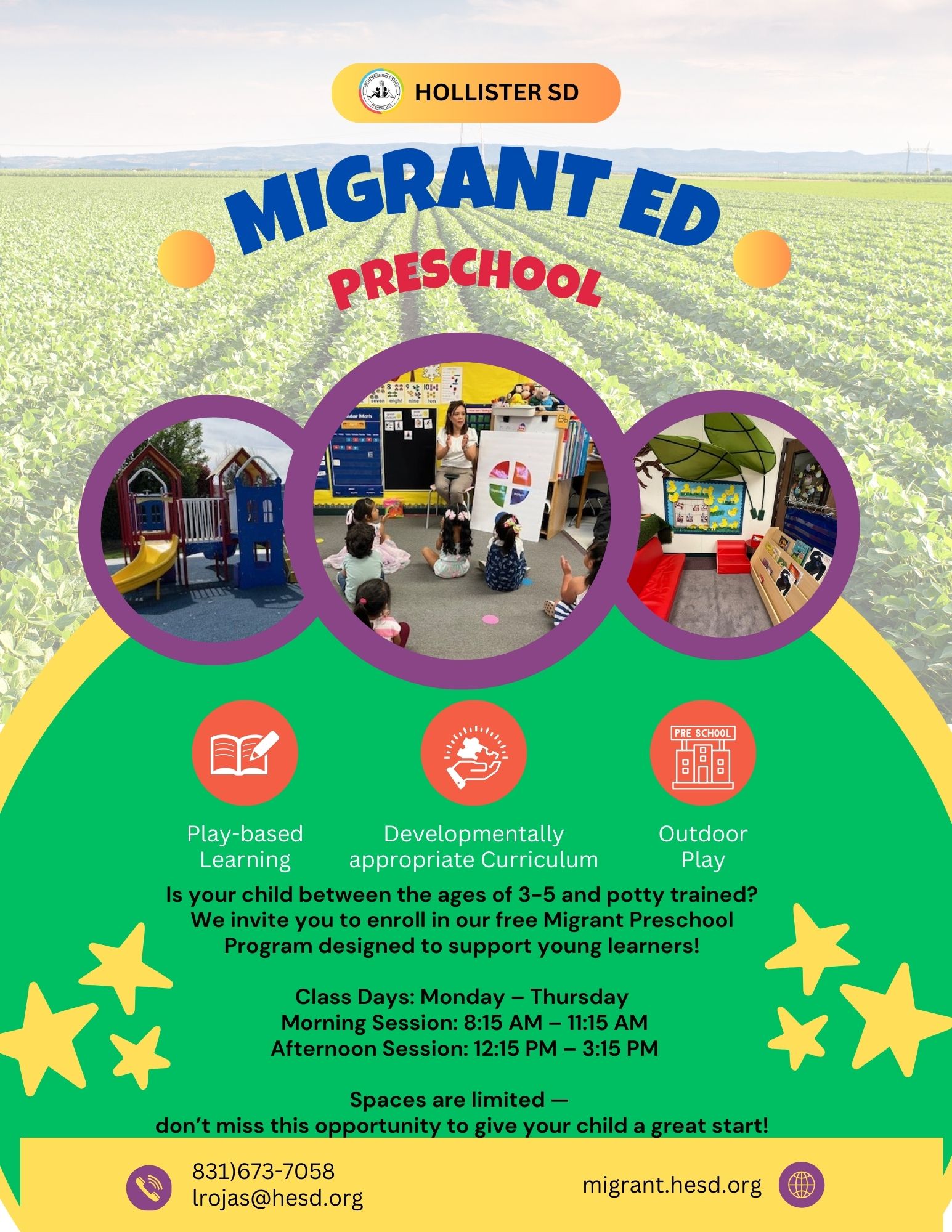 Preschool Flyer