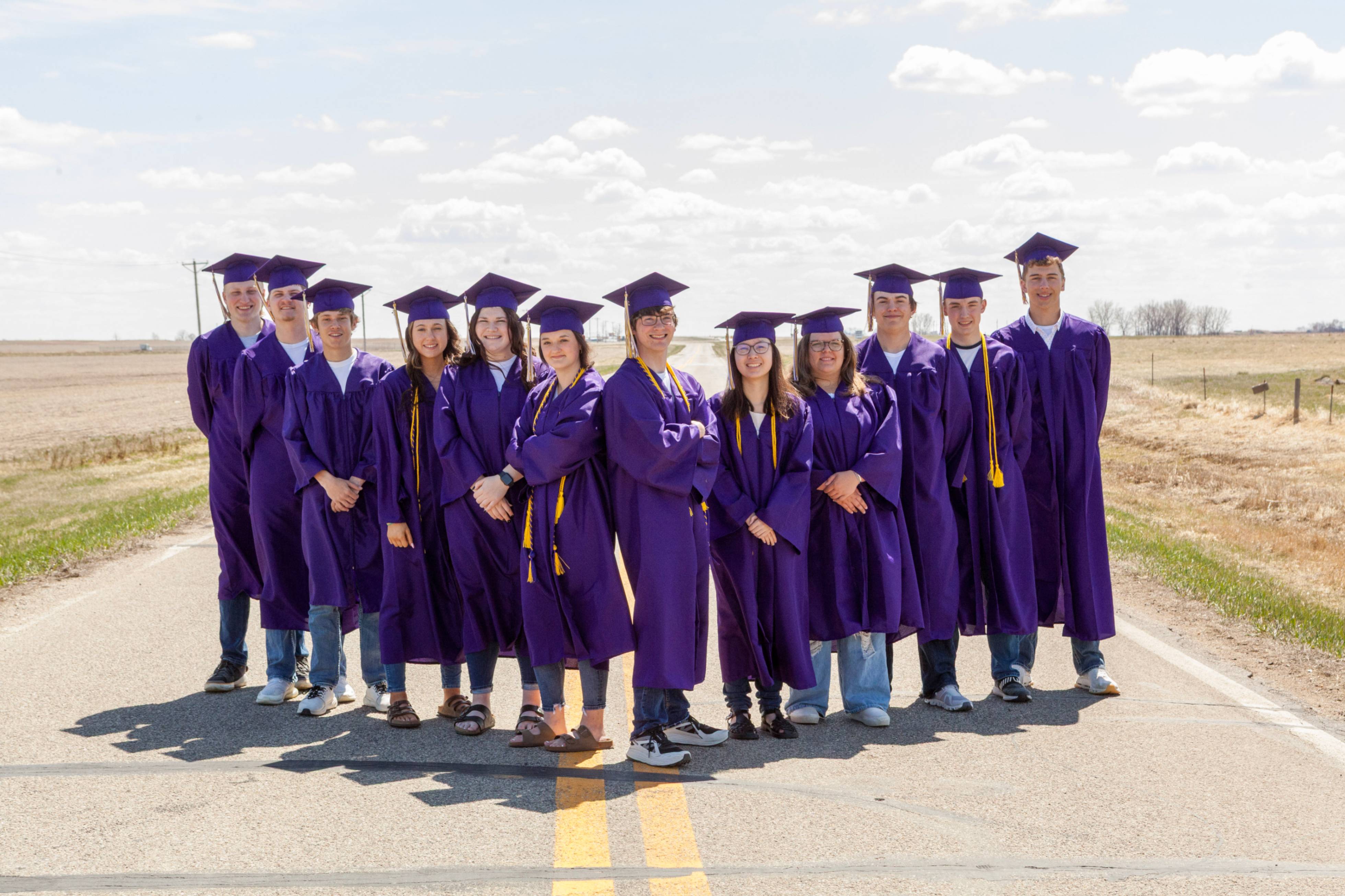 Picture of the graduating class 2025