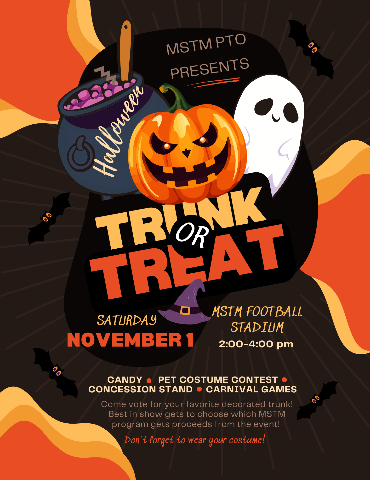  MSTM PTO to Host Annual Trunk or Treat Event on November 1st