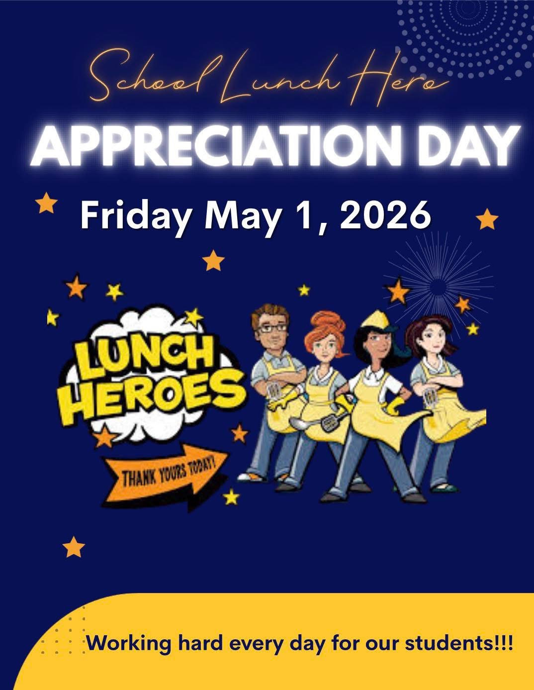 School Lunch Appreciation Day