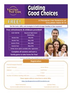 Guiding Good Choices Flyer