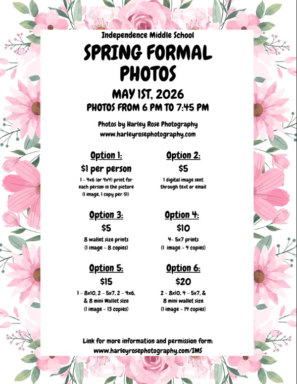 spring photo flyer