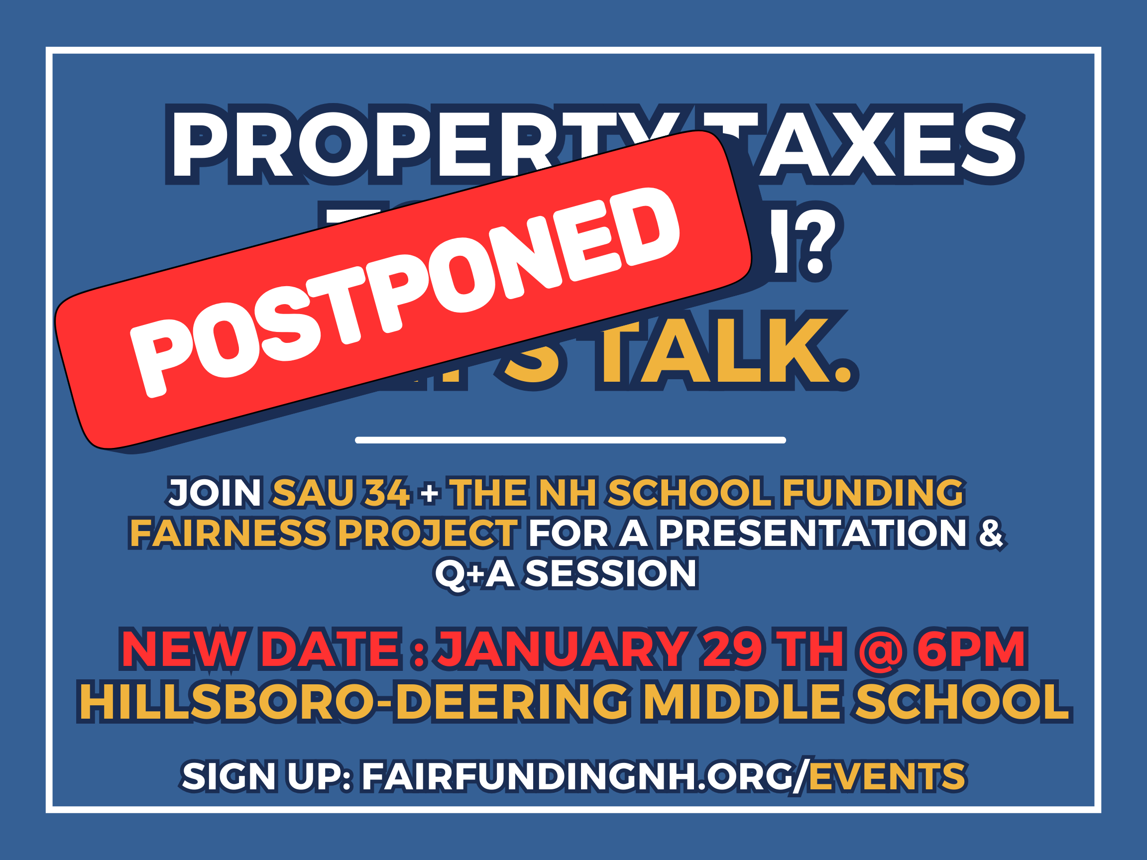 The NH School Funding Fairness Project presentation