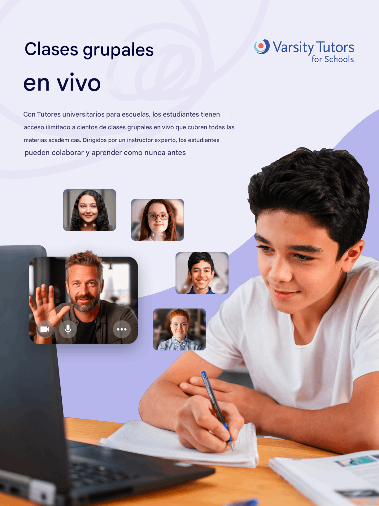 Clases grupales en vivo