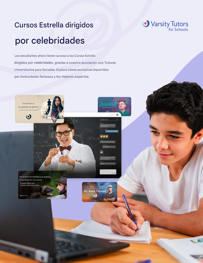 Cursos de estrellas dirigidos por celebridades