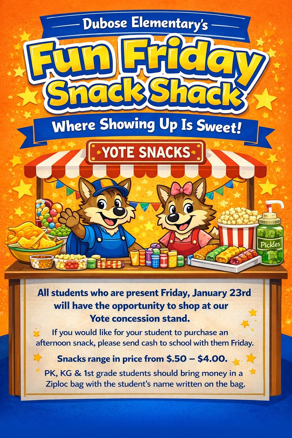 Fun Friday Snack Shack