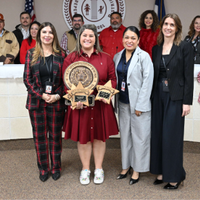 Recognized for earning "B" ratings.