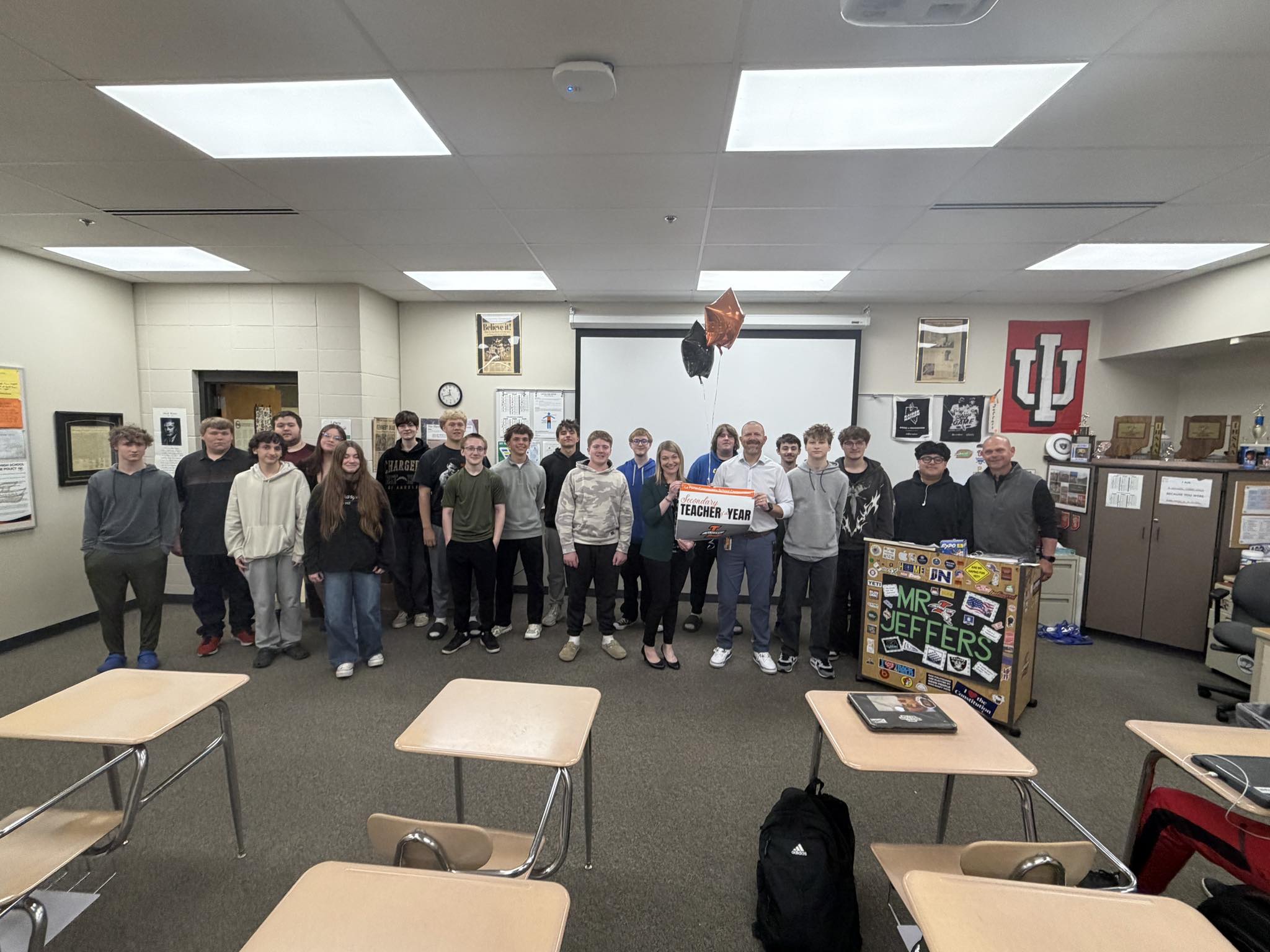 Jeffers wins LPCSC Secondary Teacher of the Year