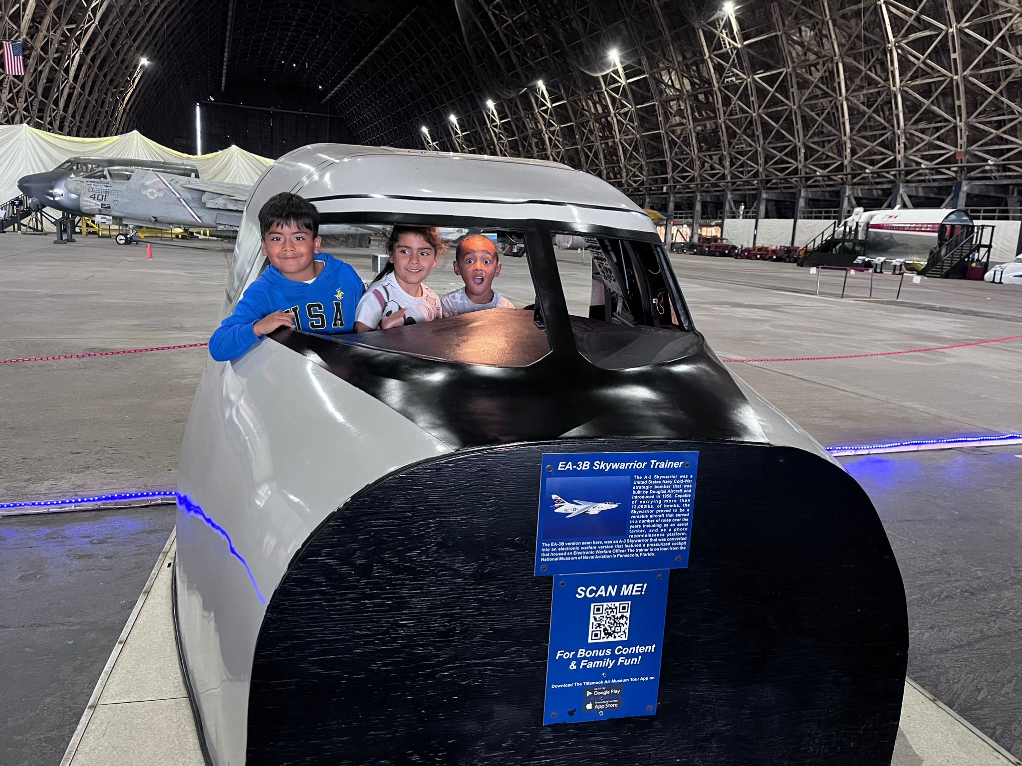 Kids in Airplane