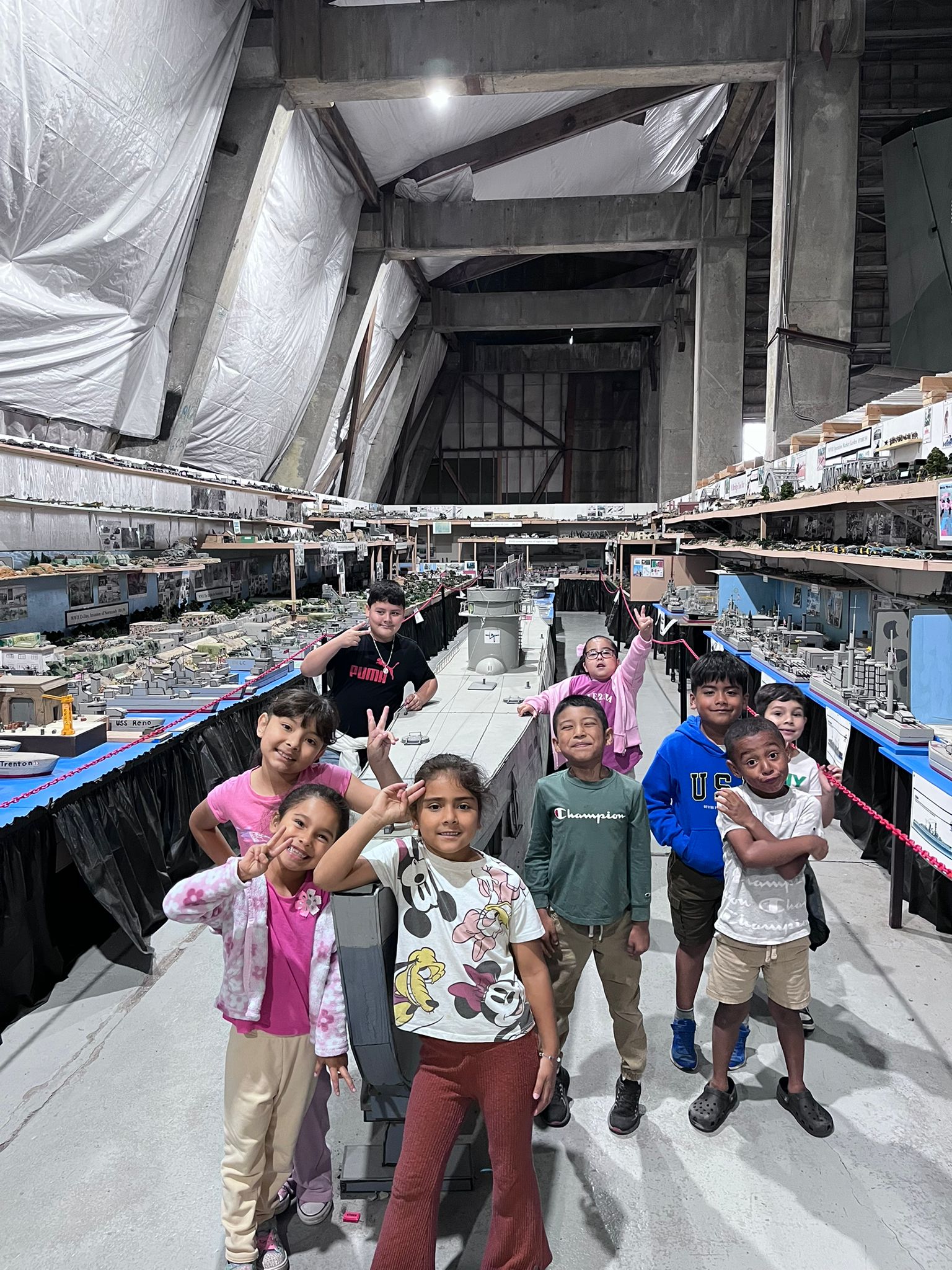 Kids at Air Museum
