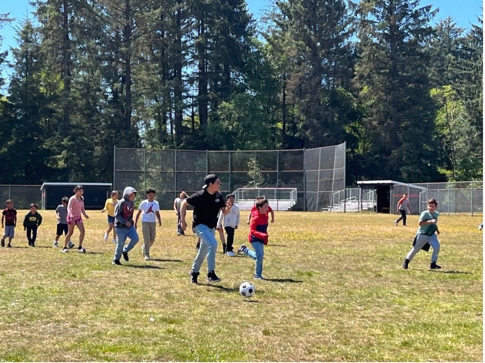 Kids Playing Soccer