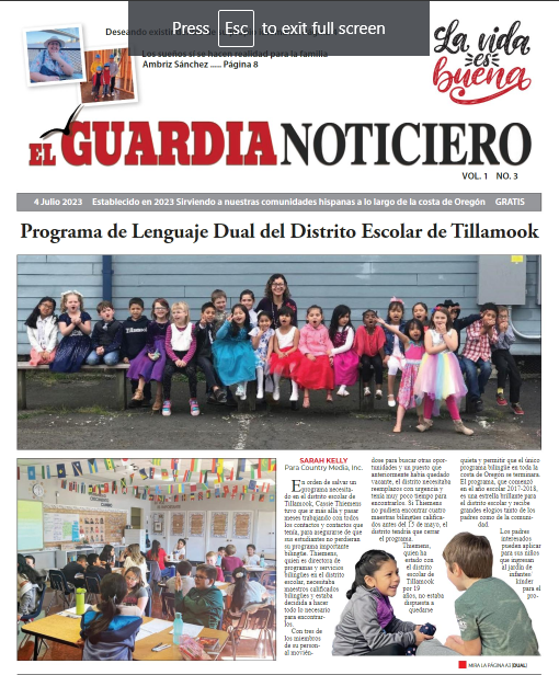 Front Page Article