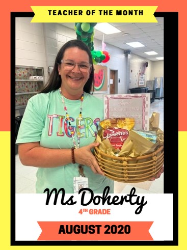 Teacher of the Month