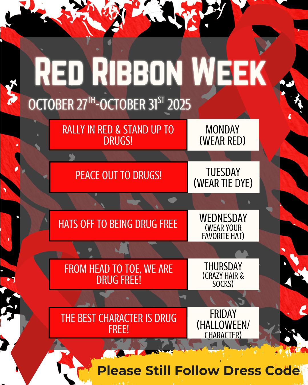 red ribbon week