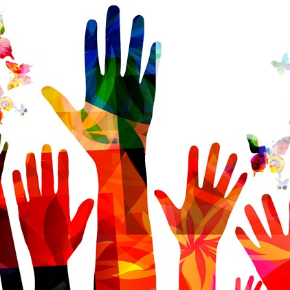 colorful hands