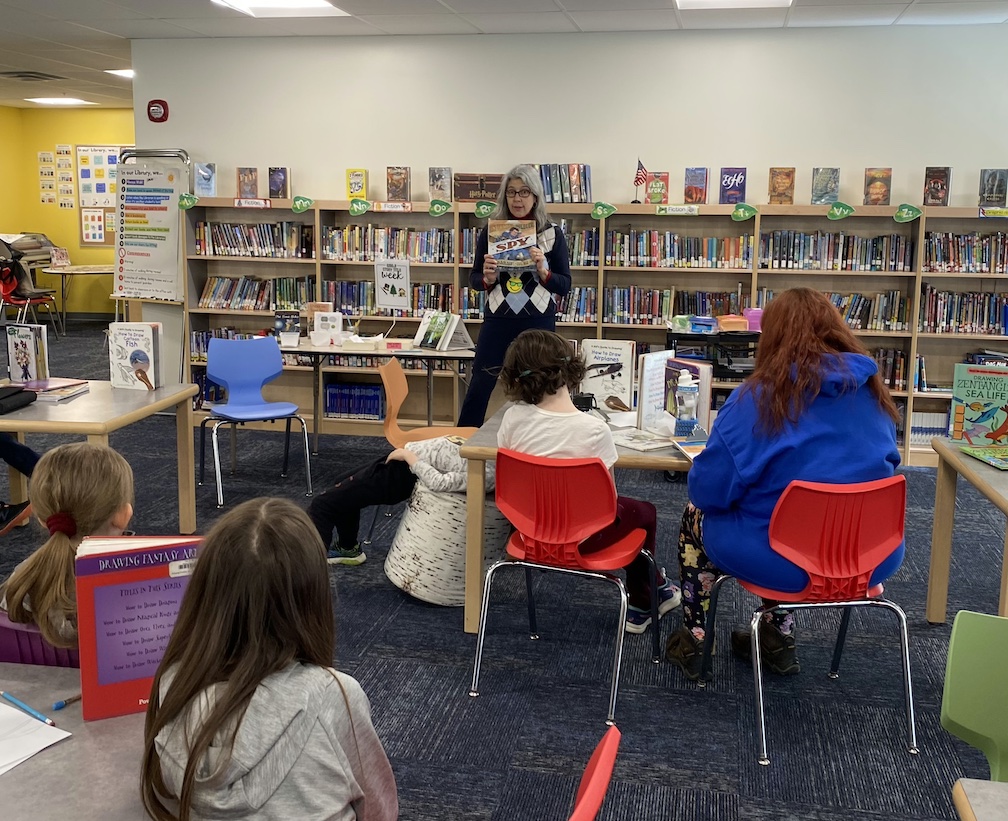 Casco Librarian Michelle Brenner Visit