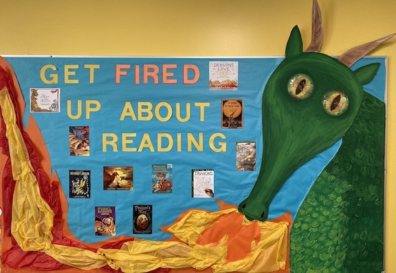 Buletin board that sys get fired up about reading