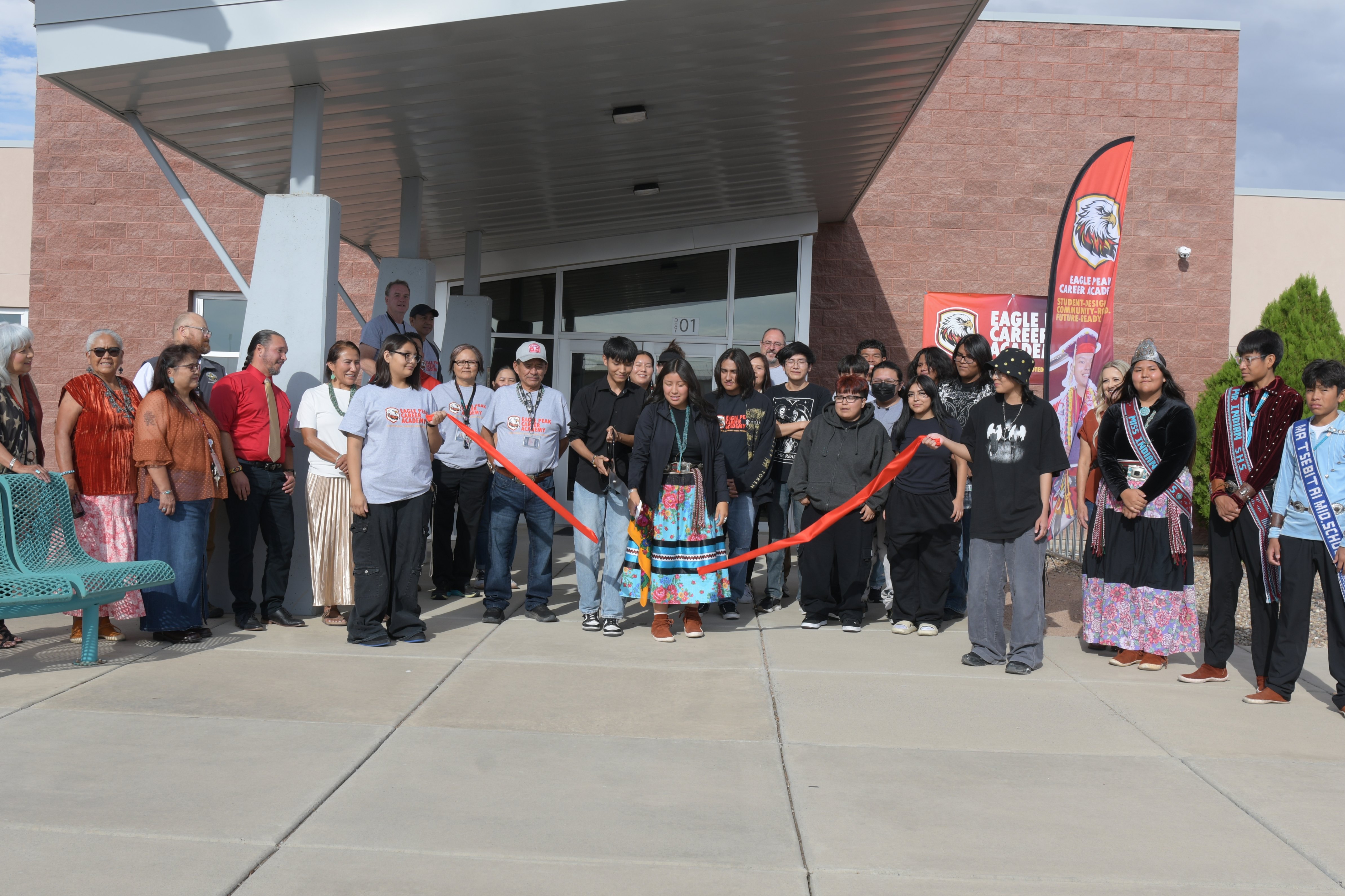 Eagle Peak Career Academy Celebrates Grand Opening with Blessing and Ribbon Cutting