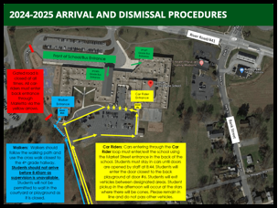 2024-2025 Arrival and Dismissal Procedures image
