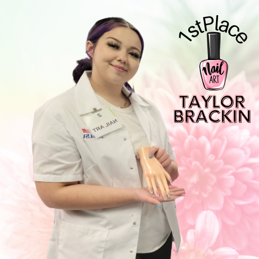 Taylor Brackin 1st Place Nail Art