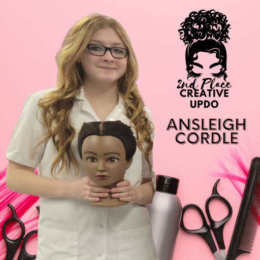 Ansleigh Cordle 2nd Place Creative Updo