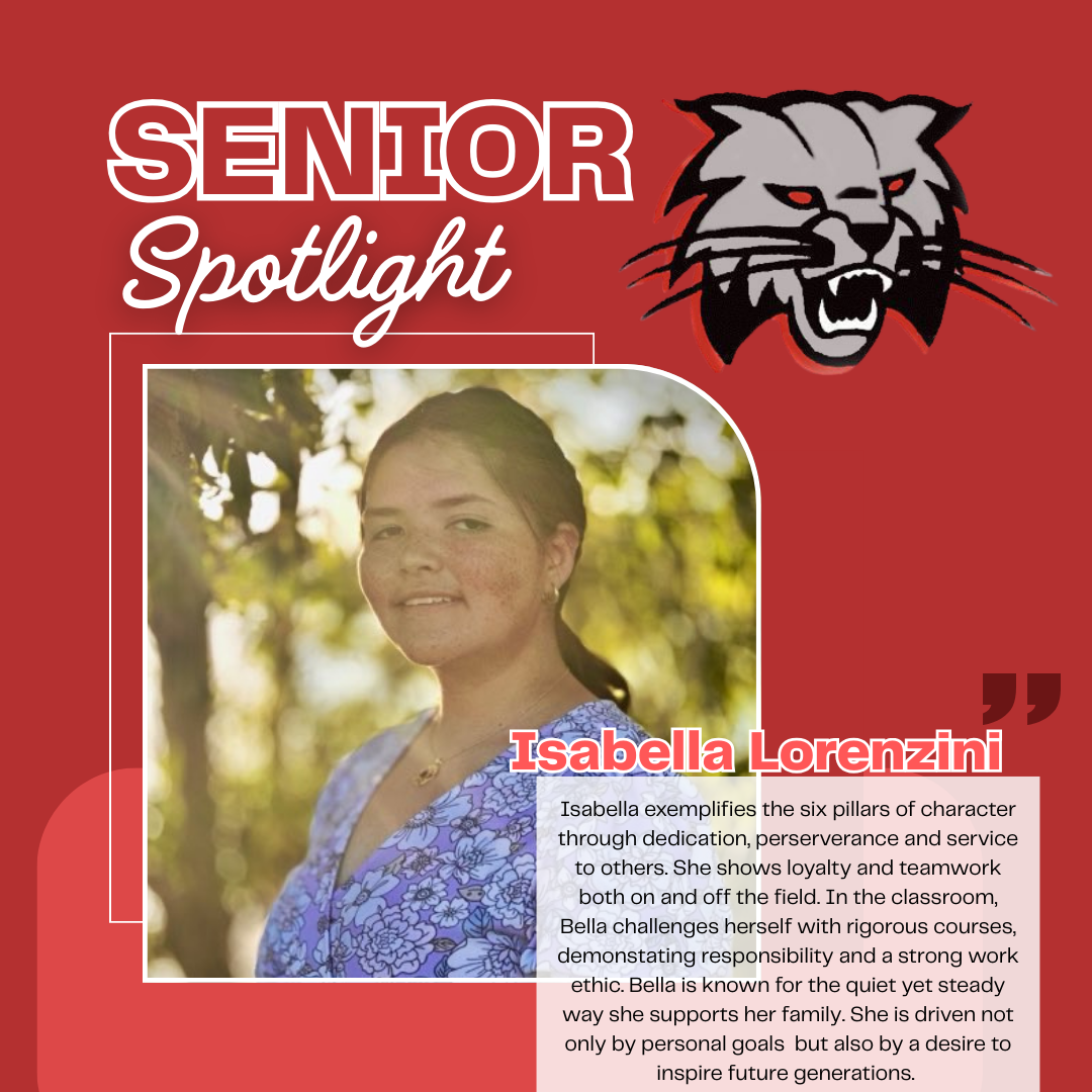 Senior Spotlight - Isabella Lorenzini