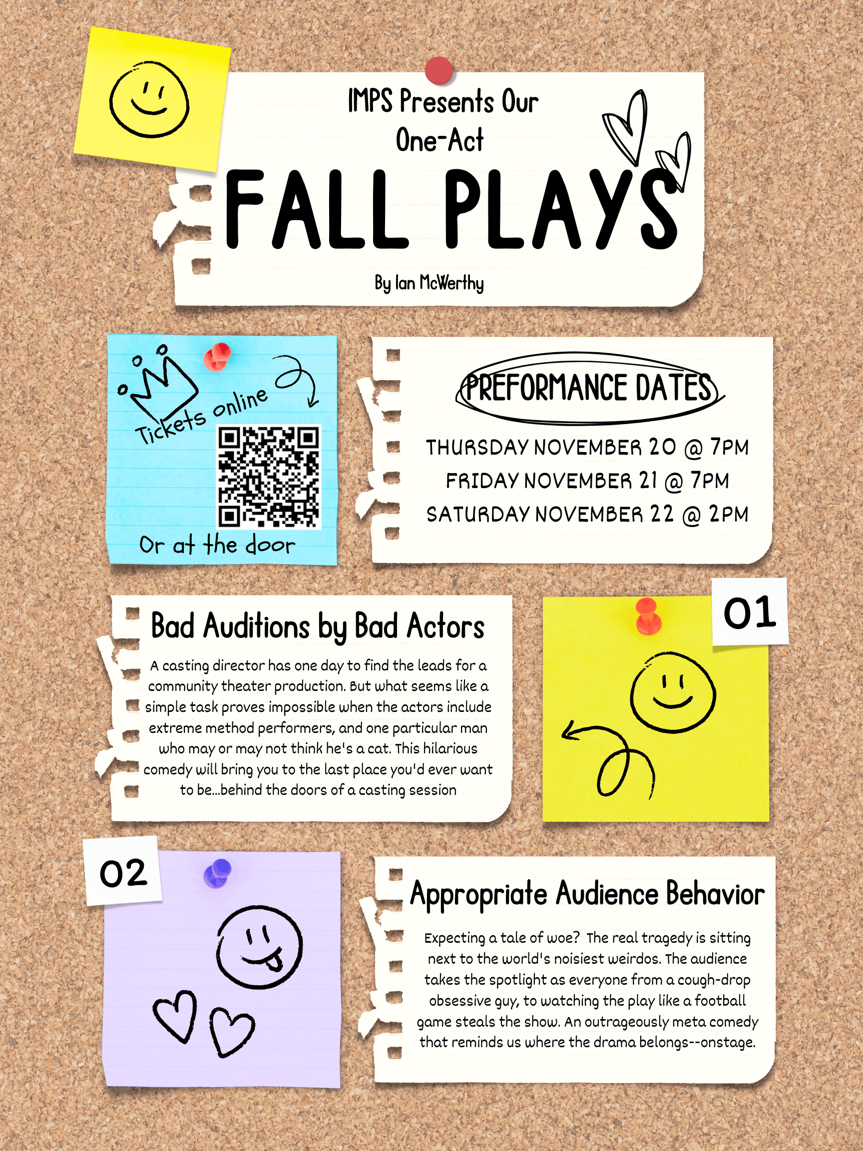 fall play information