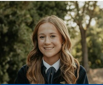 Grace Curry Named National Finalist in Agricultural Proficiency