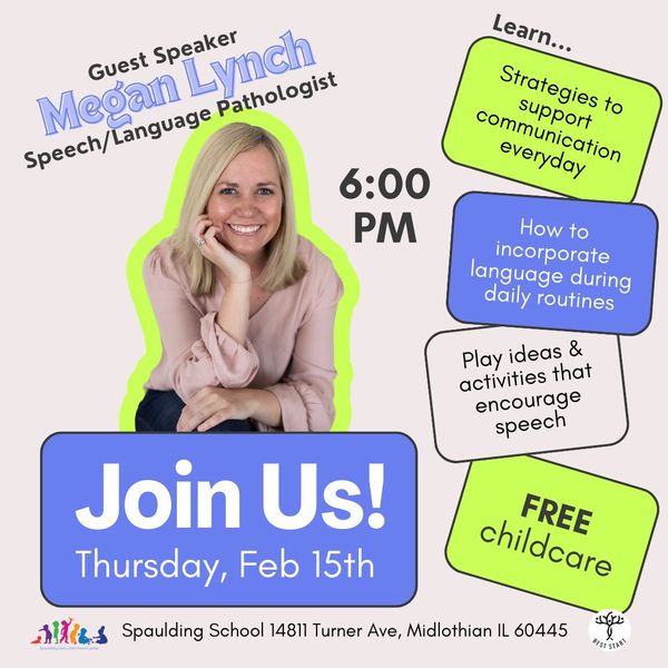 FREE PARENT WORKSHOP ON SPEECH AND LANGUAGE
