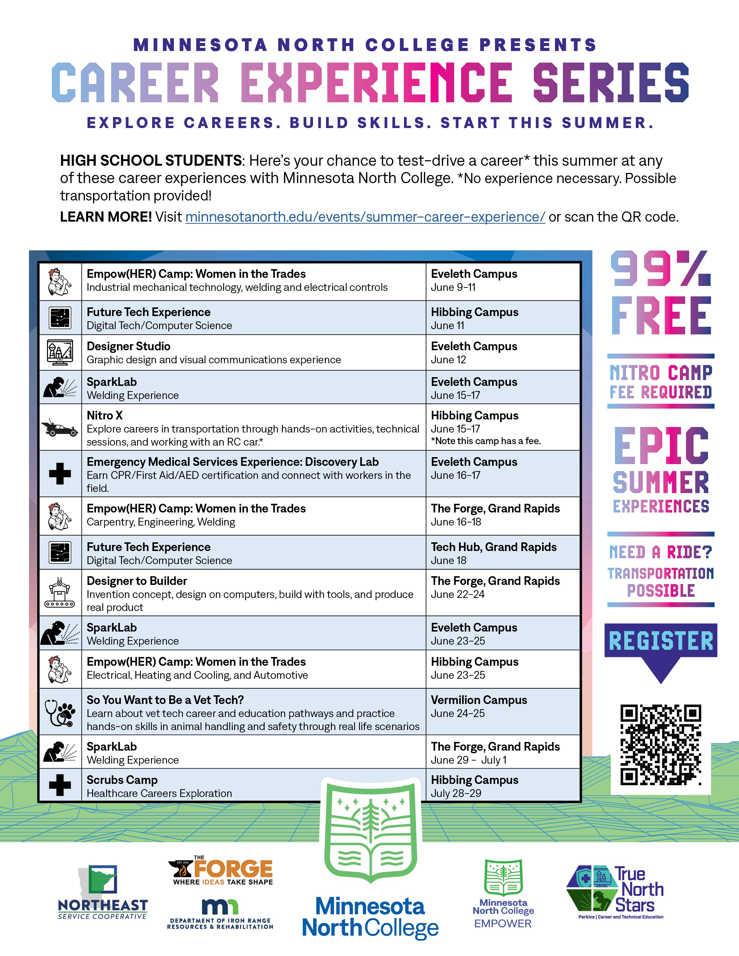 Minnesota North Career Experience Series