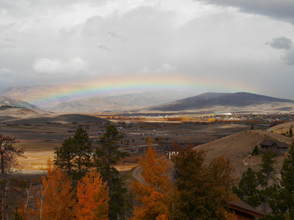 Autumn rainbow