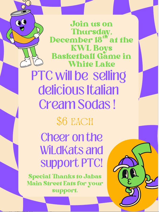 PTC Italian Cream Soda Fundraiser