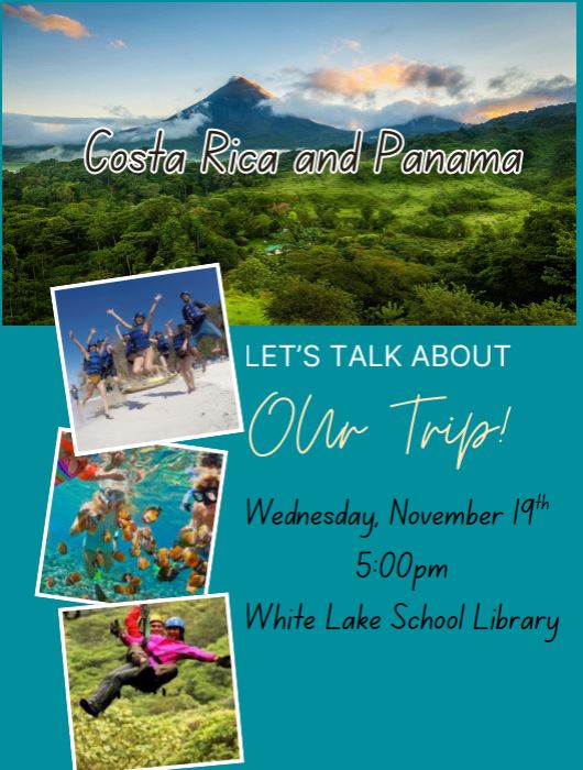 Costa Rica and Panama trip info night