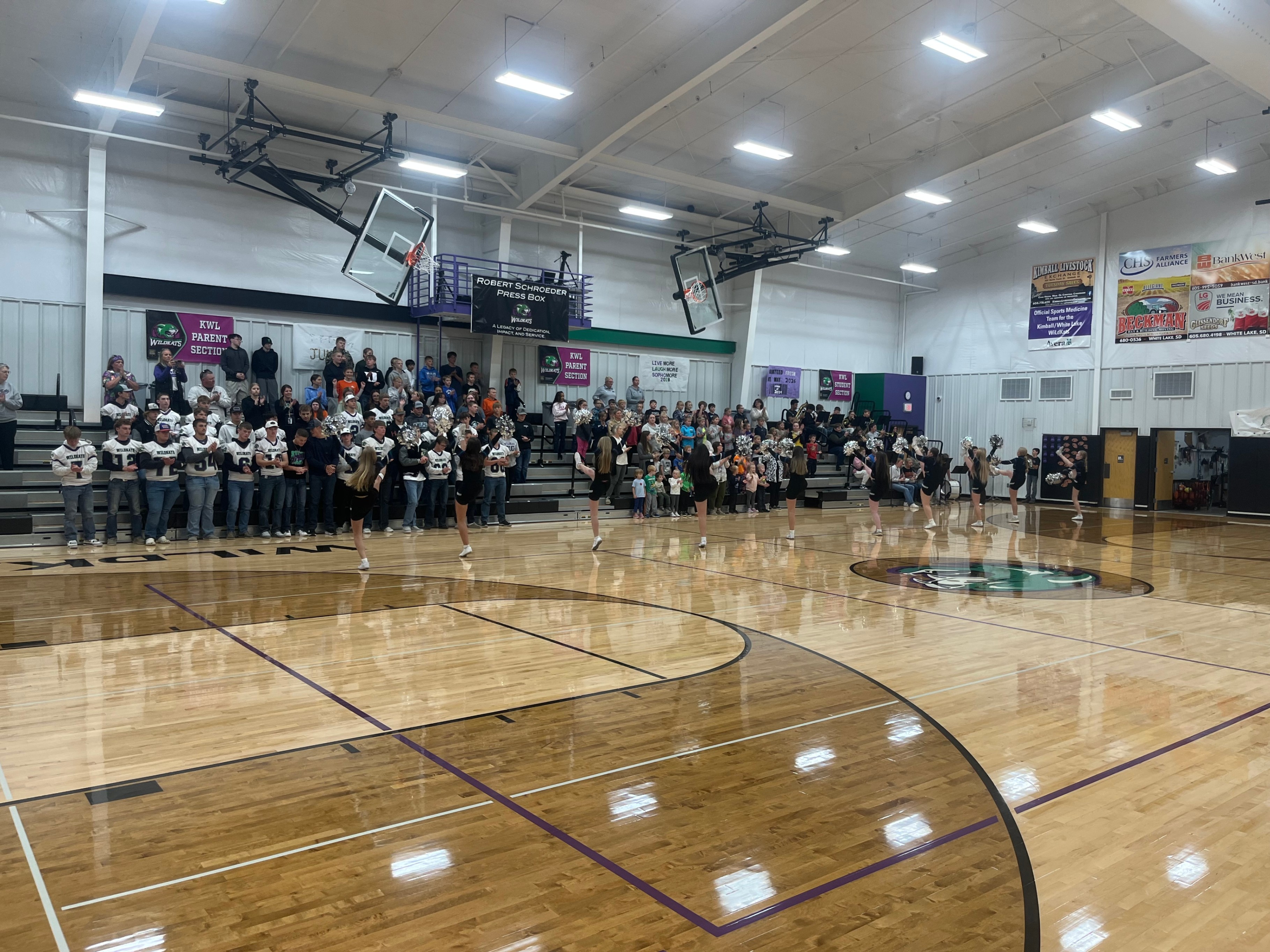 Football and Cross Country Send Off