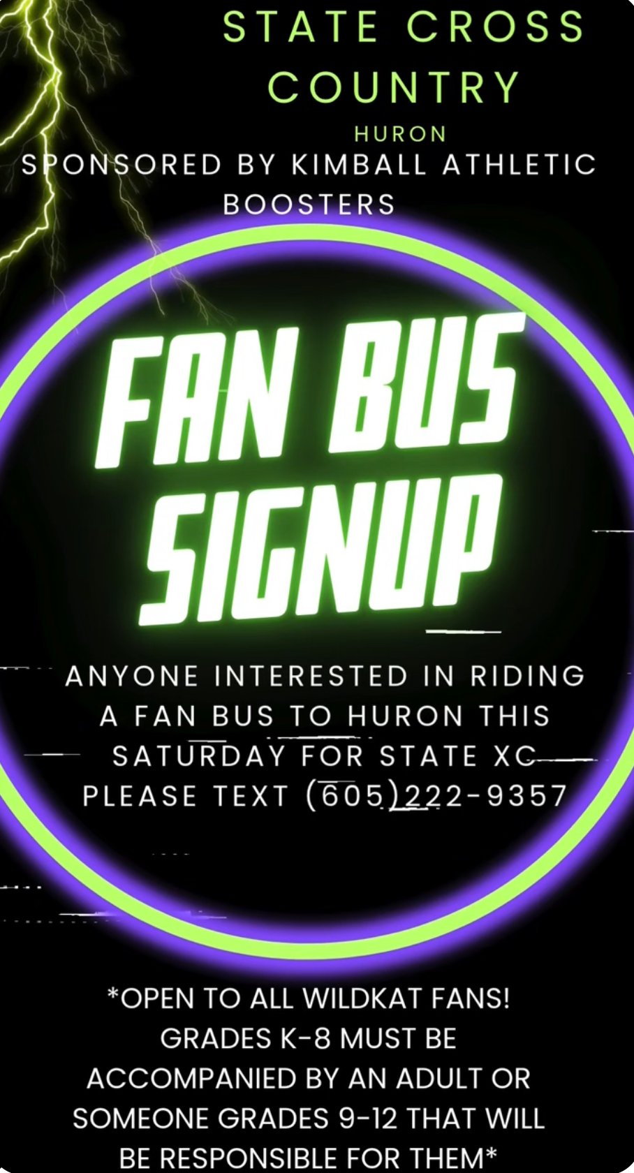 State Cross Country Fan Bus