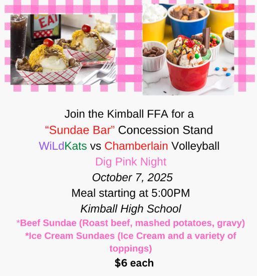Kimball FFA Fundraiser