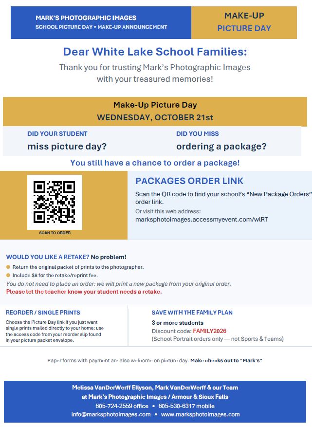 Picture Retake Information