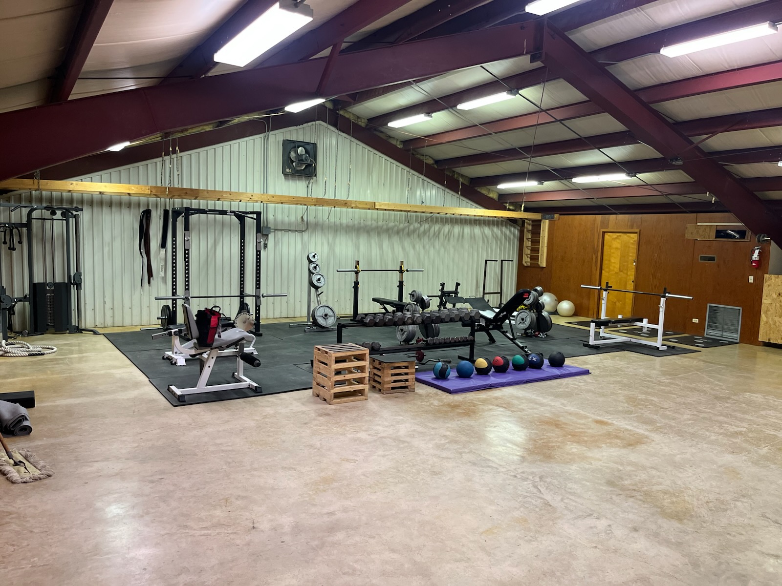 Weight-room facility Location Change