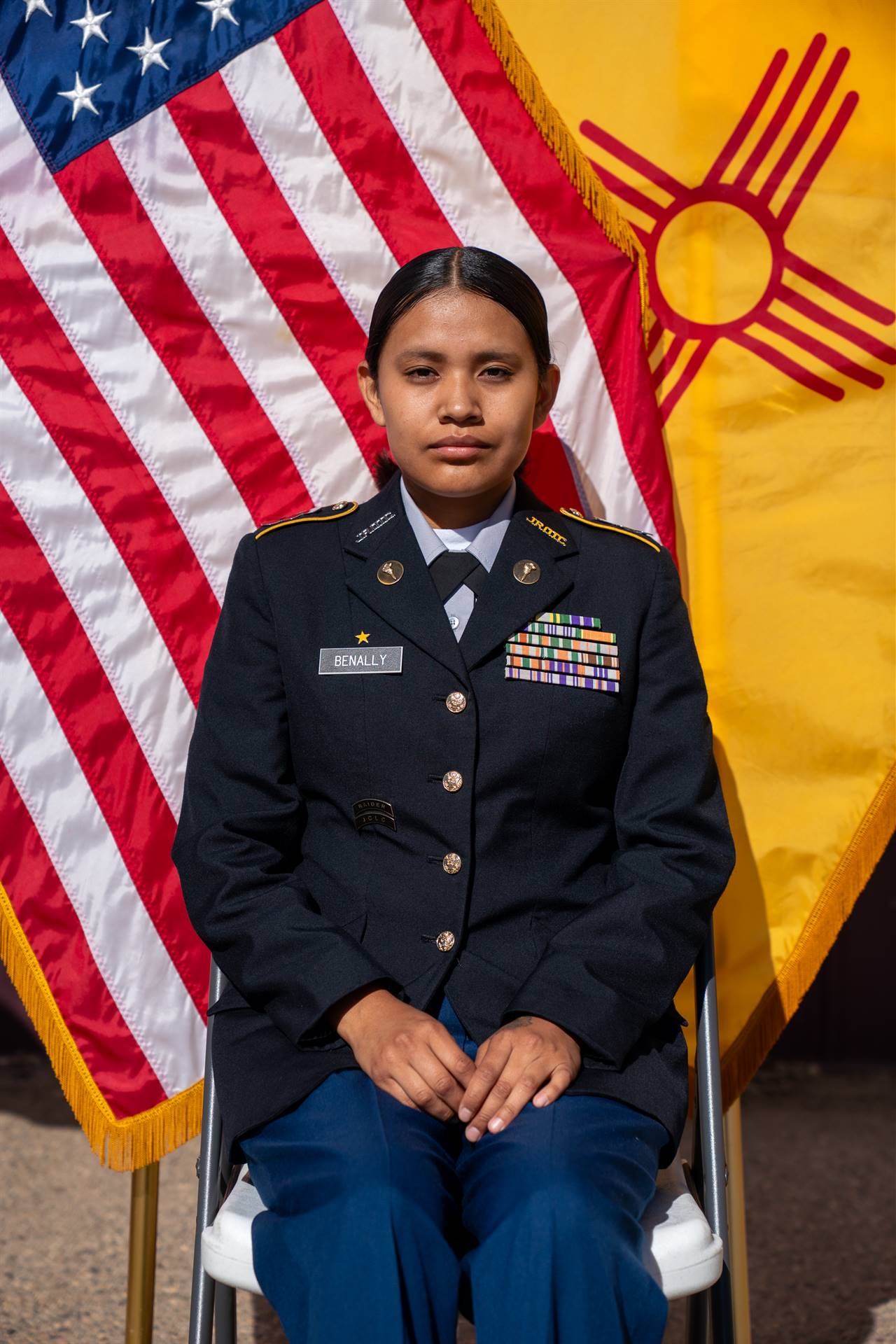 JROTC student